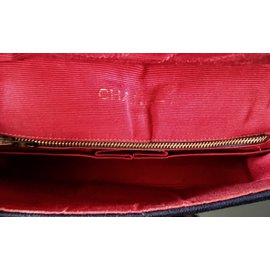 Chanel-Handbag-Red,Blue