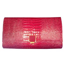 Smythson-10x6x1.5 inches approximately-Pink,Red