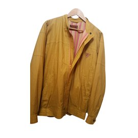 Yves Saint Laurent-Blazer Jacket-Mustard