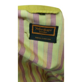 Yves Saint Laurent-Blazer Jacket-Mustard