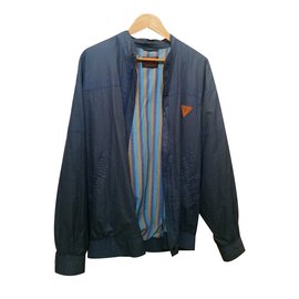 Yves Saint Laurent-Blazer Jacket-Blue