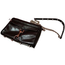 Sac Rebecca Minkoff Mac Mini en cuir noir Noir