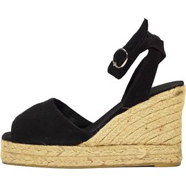Castaner espadrillas Nero
