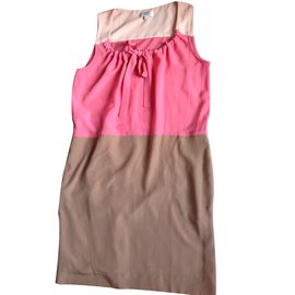 Robe d'été Gerard Darel beige polyester S Beige