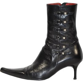 Luciano Padovan-Ankle Boots-Black