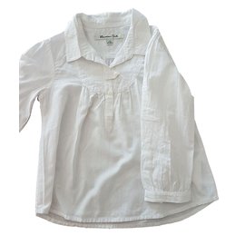 Camicetta in cotone bianca Massimo Dutti 2 anni Bianco