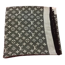 Louis Vuitton Lenço de Monogramm Preto