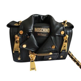 Moschino-Handbag-Black