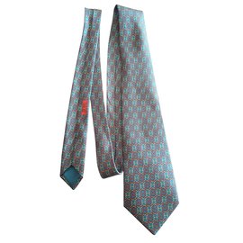 Hermès-Cravate-Multicolore