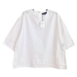 Isabel Marant-blouse oversized-Blanc