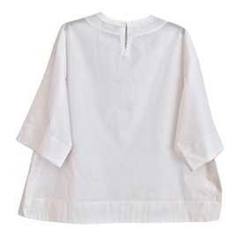 Isabel Marant-blouse oversized-Blanc