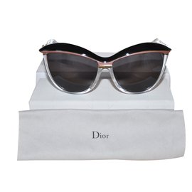 Dior-Sonnenbrille-Schwarz,Pink