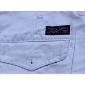 Ralph Lauren-bermuda Rock-Chino Ralph Lauren-Blanc