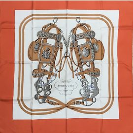 Hermès BRIDES de GALA Laranja