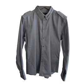 Givenchy ottime condizioni camicia grigia da uomo Grigio