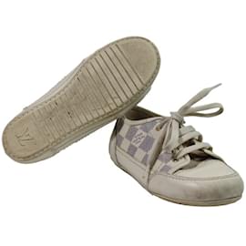 Louis Vuitton-Sneakers-Blue,Eggshell