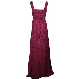Louis Vuitton-Kleid-Schwarz,Pink