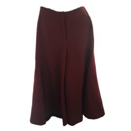 Céline-Culotte trousers-Dark red