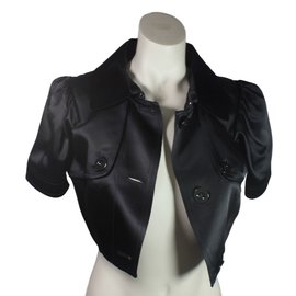 Dolce & Gabbana-Cropped jacket-Black
