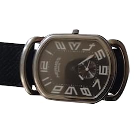Hermès-Relojes de cuarzo-Plata