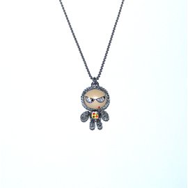 Swarovski-Pendentifs-Argenté