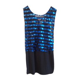 Alain Manoukian Kleid Blau