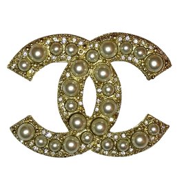 Chanel-Pin & Brosche-Golden