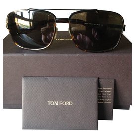 Tom Ford-Lunettes-Marron