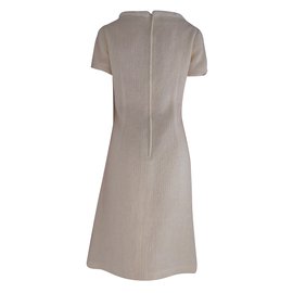 Balenciaga-Balenciaga Mohair Rabbit Fur Short Sleeve Dress-Other