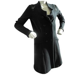 Marithé et François Girbaud Coats, Outerwear Black