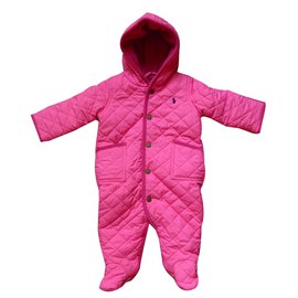 Ralph Lauren-Girl Coats outerwear-Pink