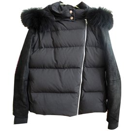 Maje-Coat, Outerwear-Black