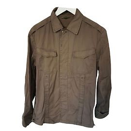 Autre Marque V9sage Khaki Cotton Shirt Khaki