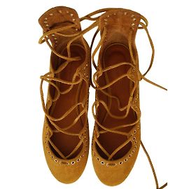 Isabel Marant Bailarinas leo Caramelo