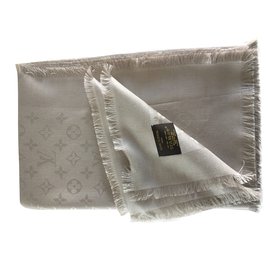 Louis Vuitton-Monogram scarf-Beige