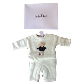 Baby Dior-Combinaison Baby Dior neuve avec étiquette,  3 mois-Écru