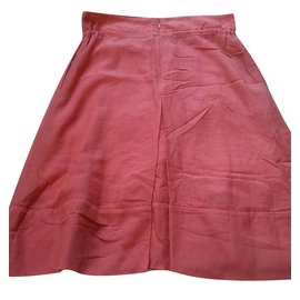 Kenzo-Skirt-Coral