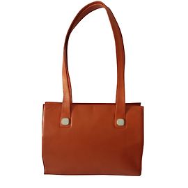 Charles Jourdan Handtasche aus Leder orange Orange