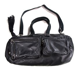 Autre Marque Rare Deville Duffle Bag par Hedi Slimane Noir