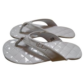 Burberry-Kids Sandals-White