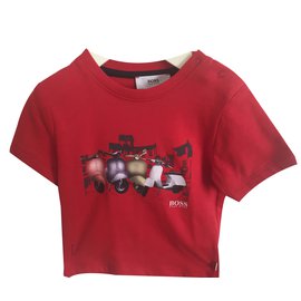 Hugo Boss-Top Tee-Red