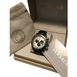 Versace-Quartz Watch-Black