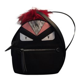 Fendi-Backpack monster-Black