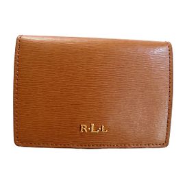 Ralph Lauren Geldbörse, Brieftasche, Fall Karamell