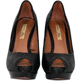 Zara Heels Black