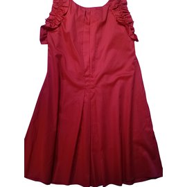 Tara Jarmon-Dress-Red