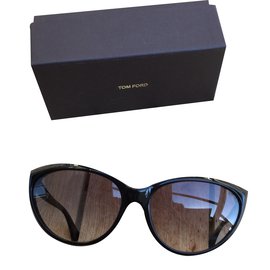 Tom Ford Sunglasses Black Plastic Black