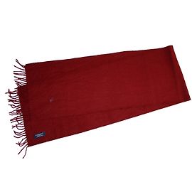 Bufanda Burberry de lana rojo oscuro Burdeos