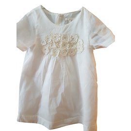 Robe en coton blanche Chloé 6 ans Blanc