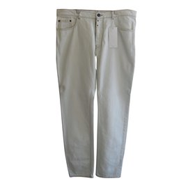 Maison Martin Margiela-MAISON MARTIN MARGIELA LIGHT GREEN DENIM JEANS-Green